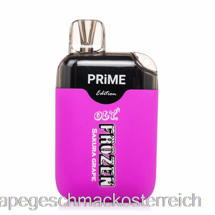 Oly Frozen Prime 6500 Einweg-Sakura-Trauben-Vape-Geschmack